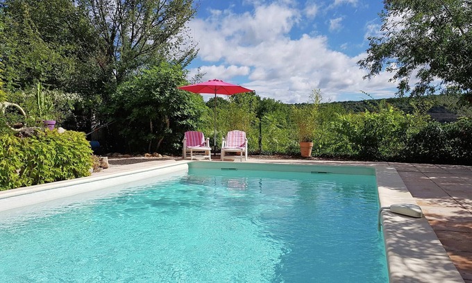Saint-Bres Villa | Casa Vacacional en Cévennes con Piscina
