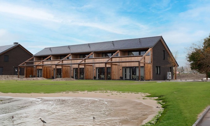 Nieuwvliet Casa | Bonita casa de vacaciones con nevera para vino