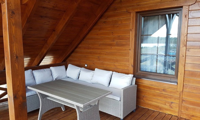 gmina Osiek Casa | Casa en Skrzynia cerca de lago y bosque