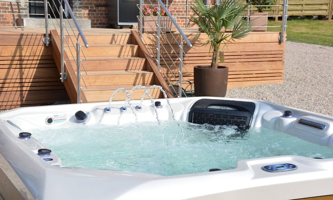 Spa Casa | Lujosa casa cerca de Spa con bañera de hidromasaje y sauna