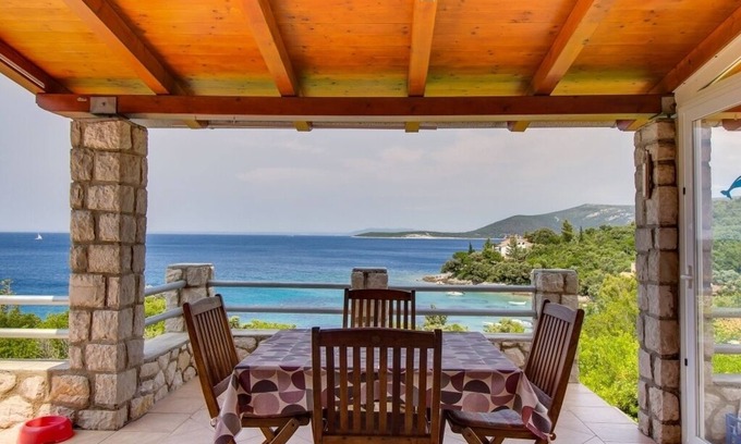 Sveti Jakov Casa | Casa de vacaciones en Stivan con Seaview, Terraza, Acondicionador, WIFI (4239-1)