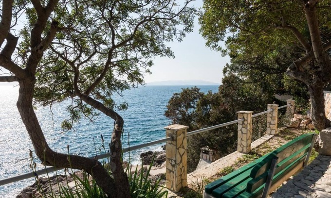 Orebic Casa | Casa de vacaciones Jasminka - Casa de vacaciones de tres dormitorios con terraza y vista al mar