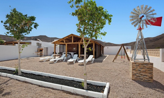 Gran Tarajal Cabina | Casa vacacional La Cabañita de Javi con vistas al mar, jardín y Wi-Fi
