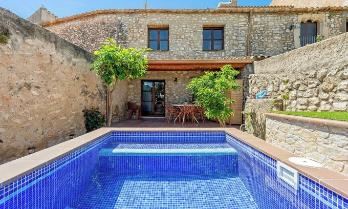 Castellet i la Gornal Casa | Casa de vacaciones 'La Casa Gran Clariana' con vistas a la montaña, Wi-Fi y aire acondicionado
