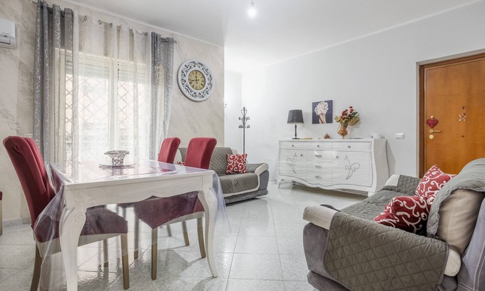Villabate Casa | Casa de vacaciones 'La Casa Di Anna' con vistas al mar, Wi-Fi y aire acondicionado