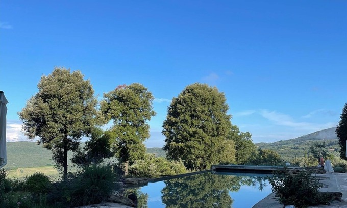 Gambassi Terme Casa | Casa de vacaciones 'La Casina Di Borgo Mommialla' con piscina compartida, Wi-Fi y aire acondicionado
