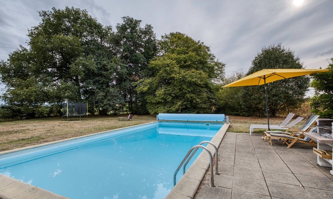 Champagnolles Casa | Holiday Home 'La Musardière' with Private Pool, Private Terrace and Wi-Fi