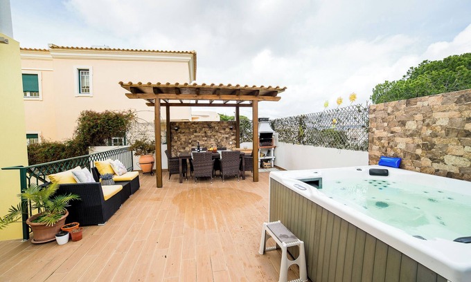 Gambelas Casa | Casa de vacaciones 'Laguna Formosa' con terraza privada, Wi-Fi y aire acondicionado