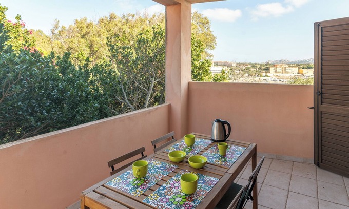 La Maddalena Casa | Casa de vacaciones 'Le Giare' con vistas al mar, Wi-Fi, aire acondicionado y balcón