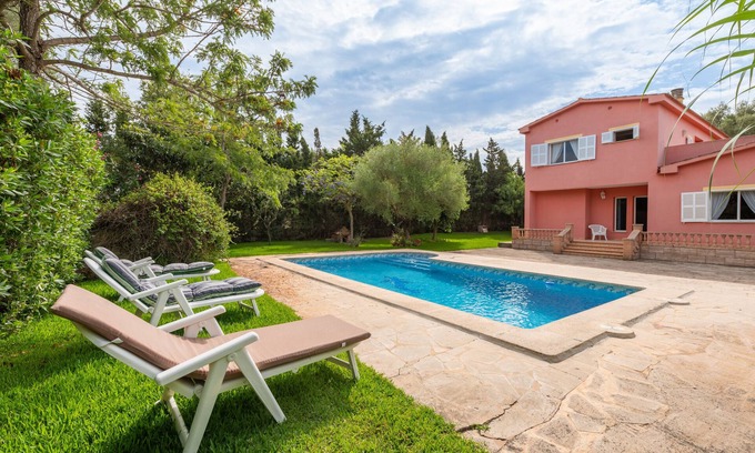 l'Aranjassa Casa | Casa de vacaciones 'Luna Azul' con piscina privada, terraza privada y Wi-Fi