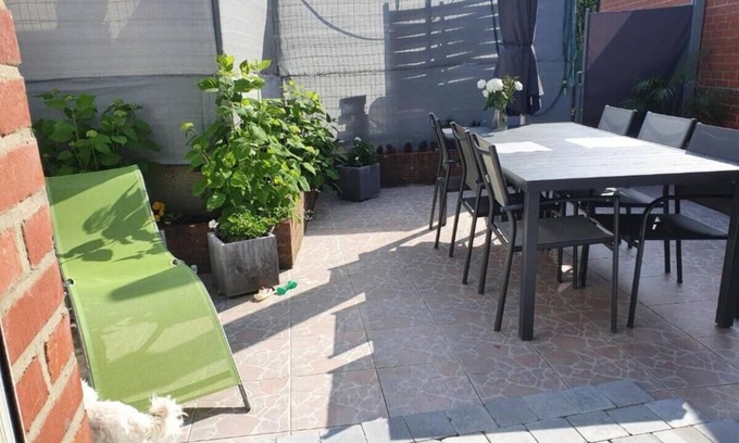 Sequedin Casa | Casa de vacaciones 'Maison De Madame De Souter' con terraza privada y Wi-Fi