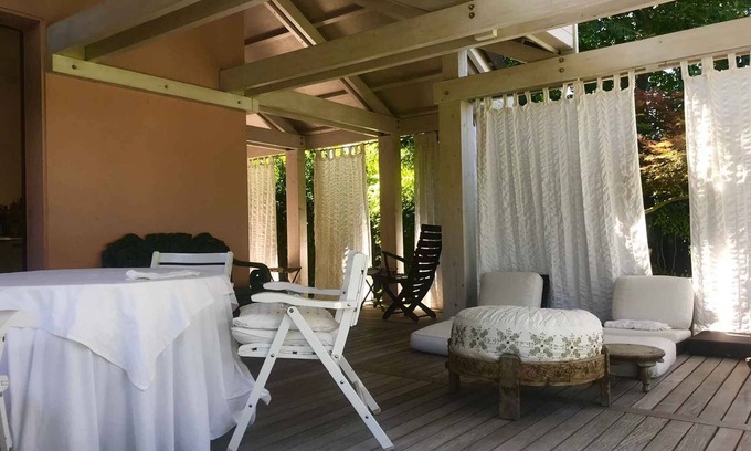 Rosolina Casa | Casa vacacional con gran jardín cerrado