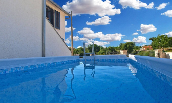 Svetvincenat Casa | Casa vacacional con piscina y aire acondicionado