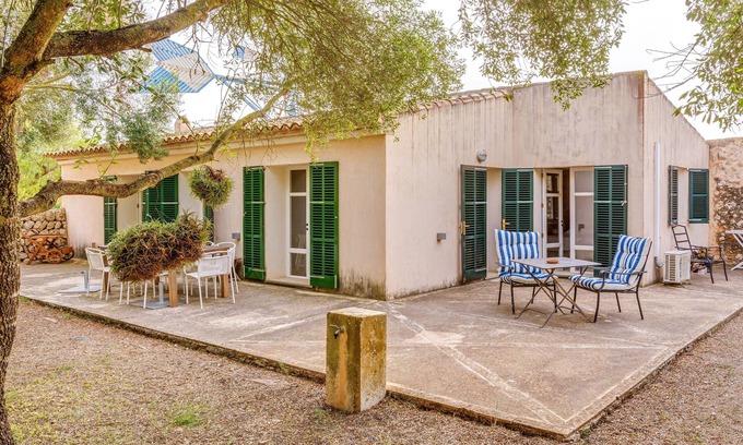 Campos Casa | Casa de vacaciones 'Possessio Sa Barrala Gallinero' con vistas a la montaña y Wi-Fi