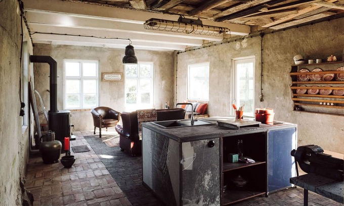 Rensow Casa | Casa de vacaciones 'Projektraum Obst und Sterne' con terraza privada