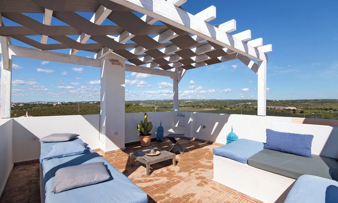 Bernarda Casa | Casa de vacaciones 'Rooftop Retreat' con vistas al mar, Wi-Fi y aire acondicionado