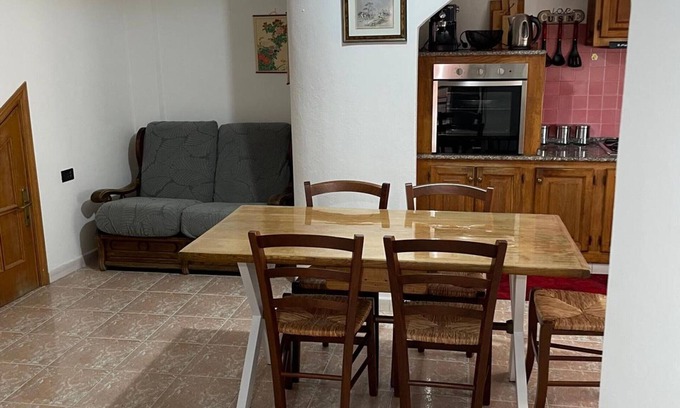 Jerzu Casa | Holiday Home 'Sa Omu De Sa Palgia' with Sea View, Balcony and Air Conditioning
