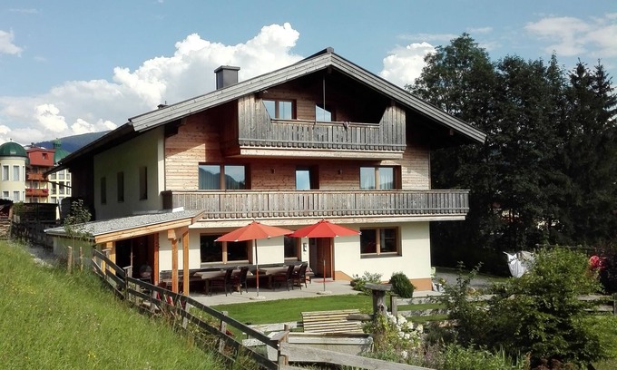 Koessen Casa | Casa Sonnhof en Walchsee en el Tirol, lago, vista al lago, jardín, jugar