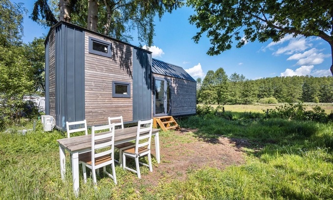 Fitzen Casa | Casa de vacaciones 'Tiny Haus' con jardín privado