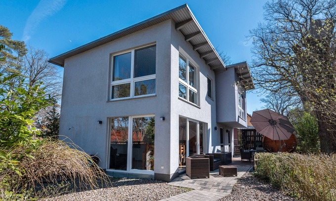 Muritz Casa | Casa de vacaciones 'Ferienhaus Traum Am See Mit Sauna' con vistas al lago, terraza privada y Wi-Fi