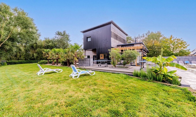 Kerlouet Casa | Casa de vacaciones 'Villa Chantalain' con Bañera de Hidromasaje y a 3 min de la Playa