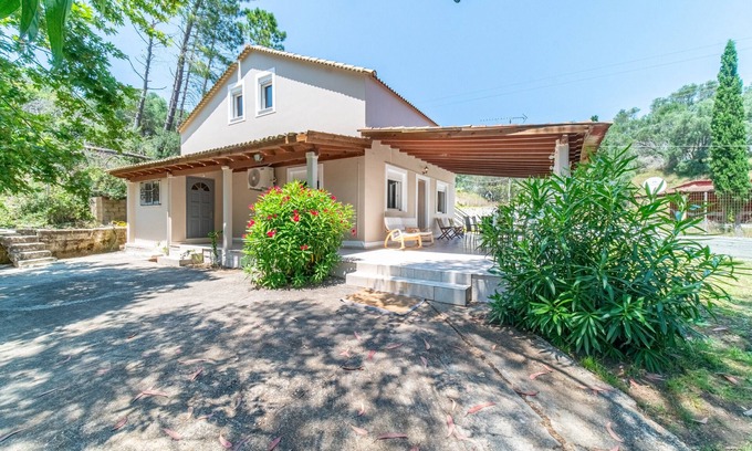 Lefkimmi Casa | Casa de vacaciones 'Villa Depiros Corfu' con terraza privada, Wi-Fi y aire acondicionado