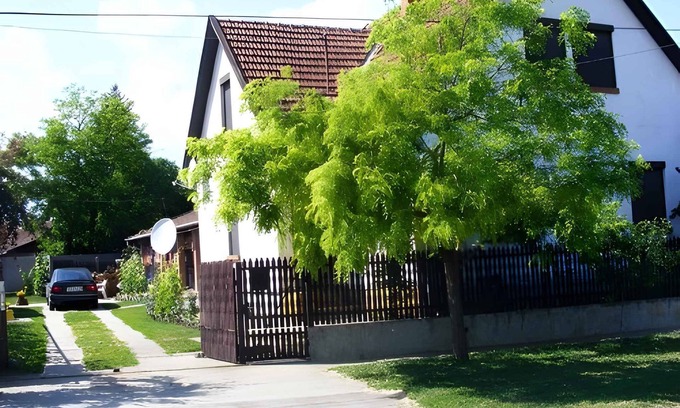 Abadszalok Casa | Casa vacacional con jardín, barbacoa y pabellón
