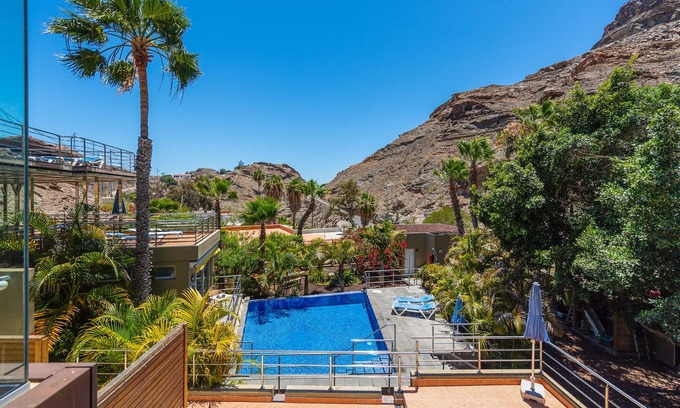 Mogan Cabaña | Vivienda vacacional con piscina compartida en Mogán
