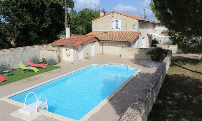 Prisse-la-Charriere Casa | Casa de vacaciones "La Marquise" 8 a 10 personas