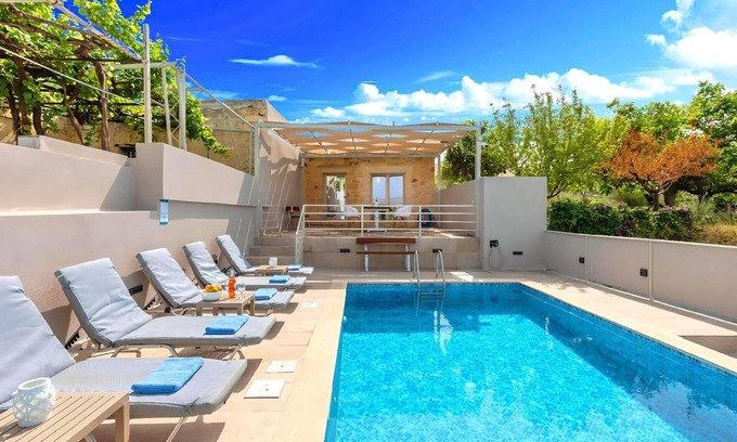 Dramia Casa | Casa de vacaciones Yeoryioupolis Kriti para 1 - 6 personas con 3 dormitorios - Casa de vacaciones