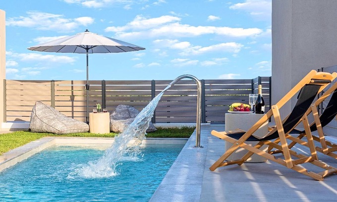 Asprouliani Casa | Casa de vacaciones Yeoryioupolis Kriti para 2 - 8 personas con 2 dormitorios - Casa de vacaciones