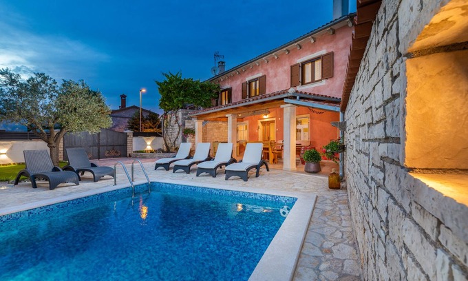 Kanfanar Villa | Bepi Casa - con piscina en zona tranquila cerca de Rovinj