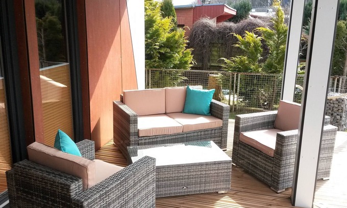 Loissin Casa | CASA DE VACACIONES CHRISSY EN LA UBICACIÓN DIRECTA DE LA PLAYA EN GREIFSWALDER BODDEN - CERCA DEL MAR BÁLTICO