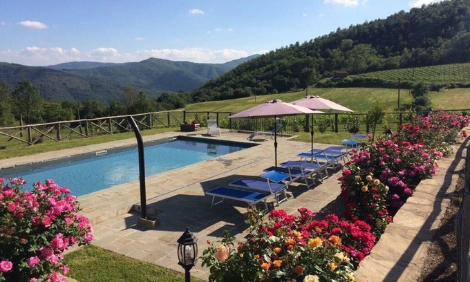 Bivio Lugnano Casa | Casa de vacaciones Cortona para 1 - 7 personas con 4 dormitorios - Casa de vacaciones