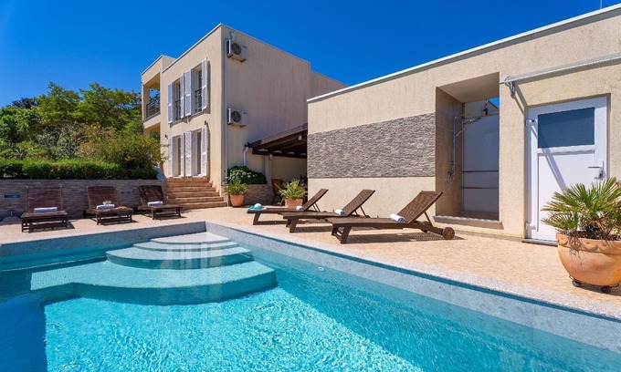 Cove Donja Krusica (Donje selo) Casa | Casa de vacaciones Donje Selo para 1 - 10 personas con 6 dormitorios - Apartamento en casa unifamili