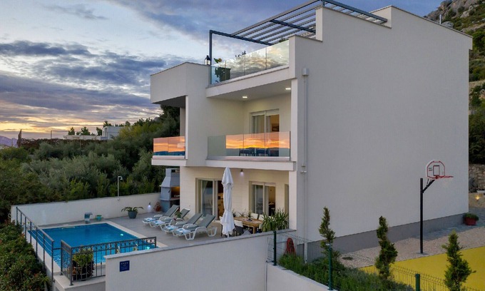 Krvavica Casa | Casa de vacaciones Makarska para 1 - 6 personas con 4 dormitorios - Casa de vacaciones