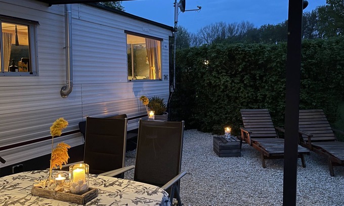 Hoek Chalet De Esquí | Holiday-NL - Chalet Zeeland Hoek - garden out of sight