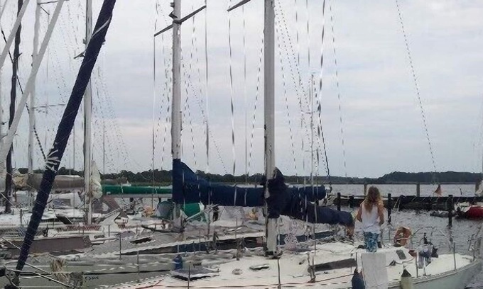 Gustow Apartamento | Vacaciones en un yate, en el hermoso puerto natural Gustow