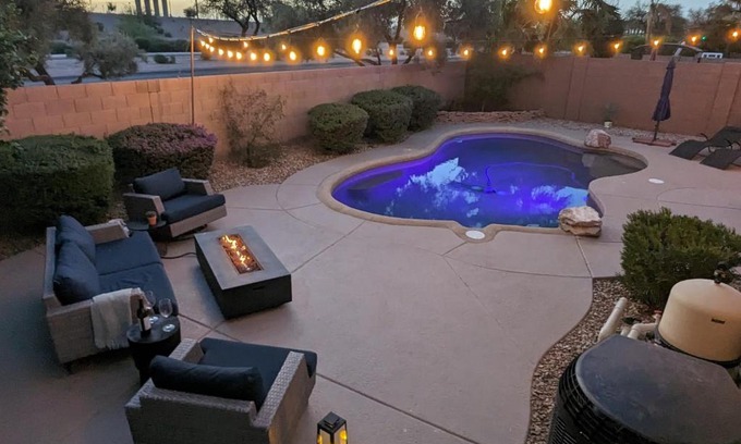 Ocotillo Casa | HOLLYHOCK - Pet-Friendly 4BR Heated Pool & Near Golf