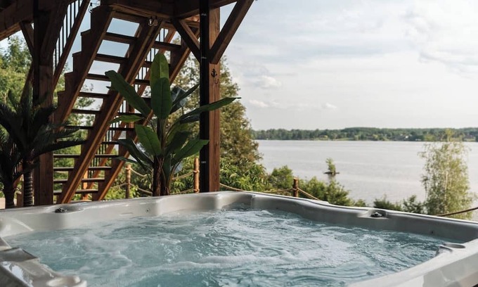 Grenville-sur-la-Rouge Chalet De Esquí | Hollywood / Private Beach / SPA / Games / 16 P