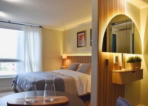 Santiago Apartamento | HOM I Luminoso y Acogedor Studio 2PAX en Nunoa
