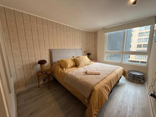 Nunoa Apartamento | HOM I Nuevo Depto 1D1B Nunoa 2PAX Metro PlazaEgana