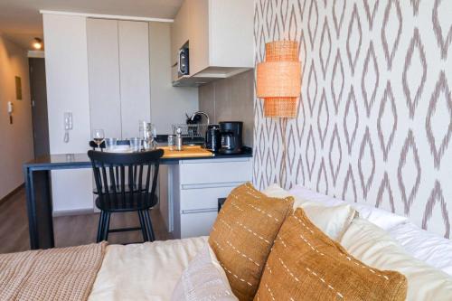 Nunoa Apartamento | HOM l A 3 Minutos del Metro Nunoa Studio 2PAX