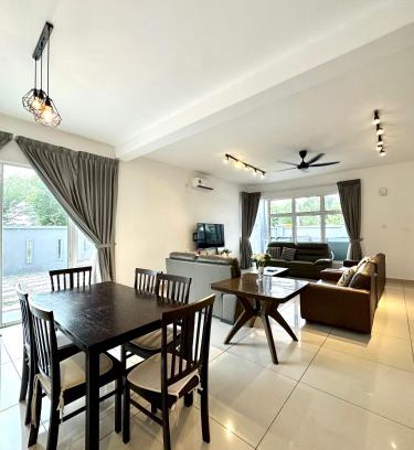 Bandar Penawar Casa | Hom Villa 5rm 12-22 pax Wifi Netflix BBQ SteamBoat Games Beach Water Park
