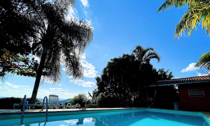 Centro Cabaña | Home 63 I House with Heated Pool in Condominium WIFI and views of Nature