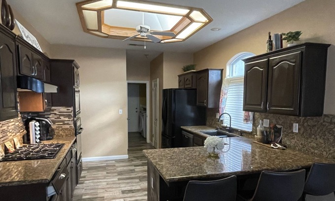 Fresno Casa | Home away from home: Family friendly with comfy beds and a relaxing atmosphere