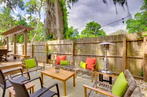 Historic District Casa | Home in Beaufort Historic District with Private Yard