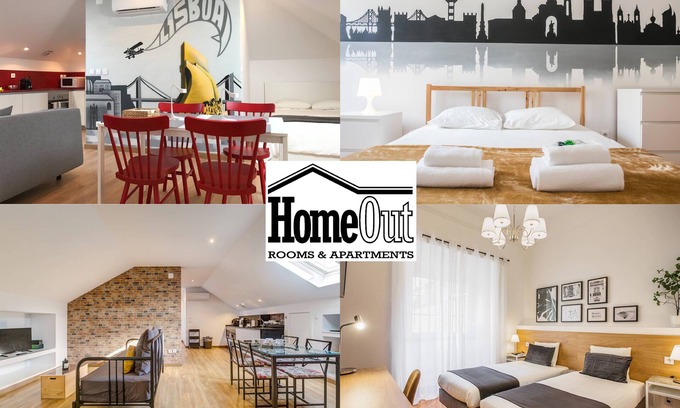 Alto do Pina Apartamento | Home Out 1E - 5 Bedroom Apartament with Parking