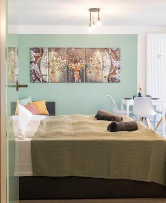 Zentrum-Sued Apartamento | Home Shanti - Studio, Südvorstadt, Balkon, TV