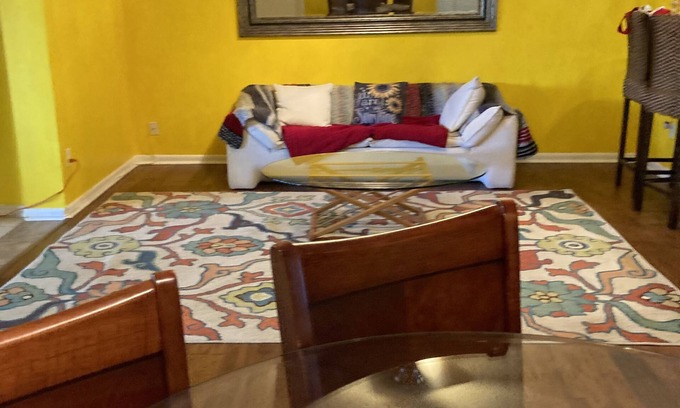 Palm Valley Casa | Home w/ a view to the green, 5-minutes to the beach, pool access. Sleeps 5.